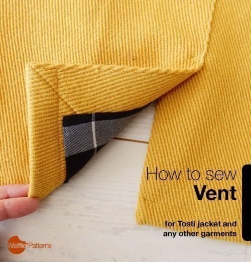 Техники шитья: оформление углов в пальто с подкладкой