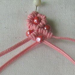 ​10 плетёных цепочек с бисером в технике макраме: часть 3