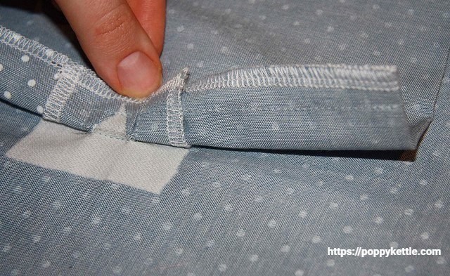 Карман с листочкой