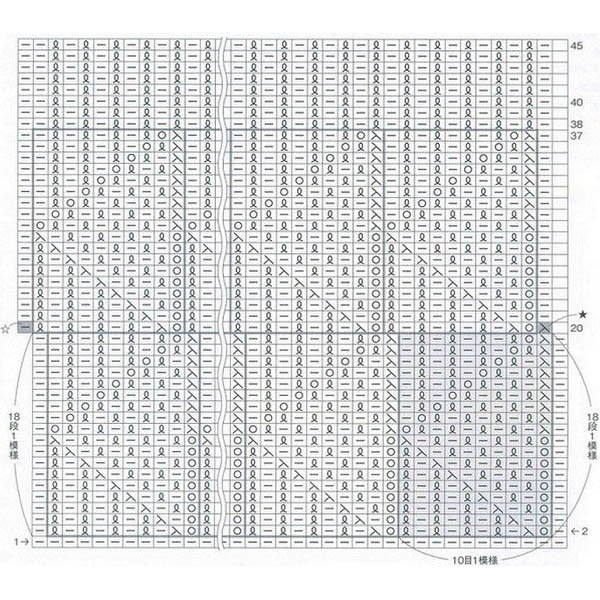 Очень красивый узор спицами