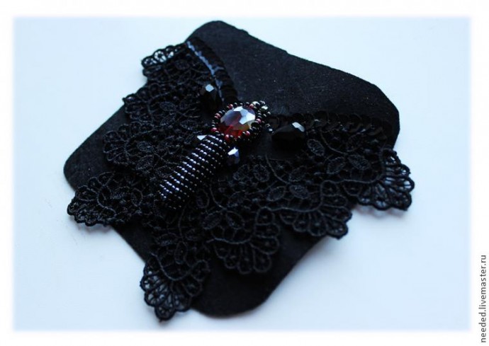 Создание трансформера: колье-брошь-заколка, часть 2