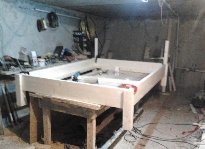 Кровать своими руками