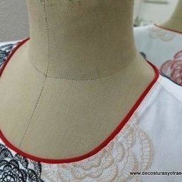 ​Оформление горловины кантом: мастер-класс