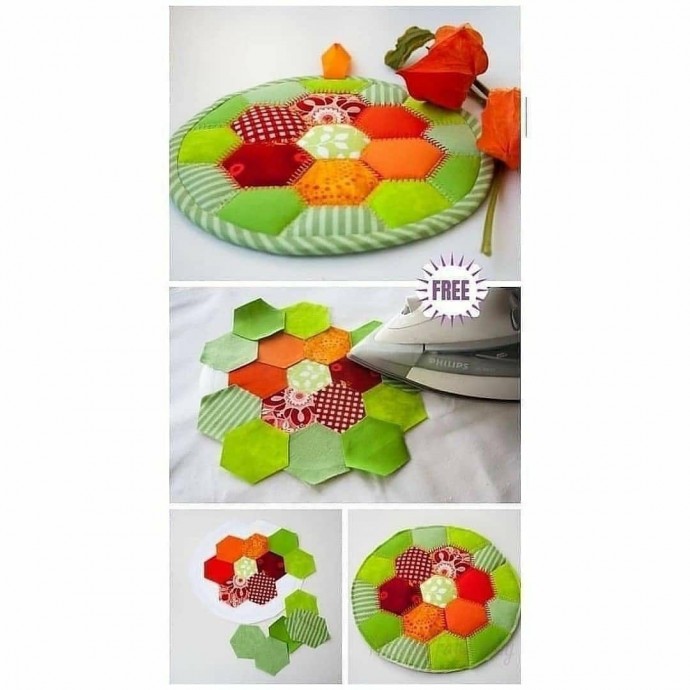 ​Подушки и прихватки в технике пэчворк