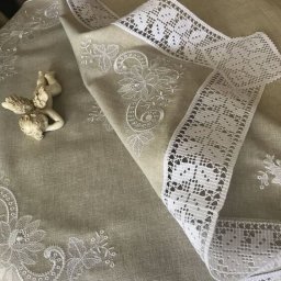 Схема каймы для скатерти