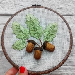 ​Создаем изумительное панно "Объёмные осенние желуди"