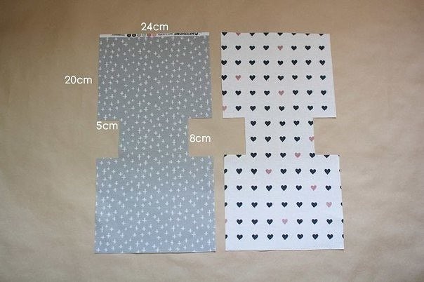 Тканевый пакетик для подарка