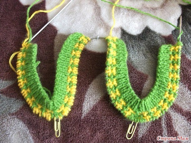 ​Вяжем уютные следки своими руками