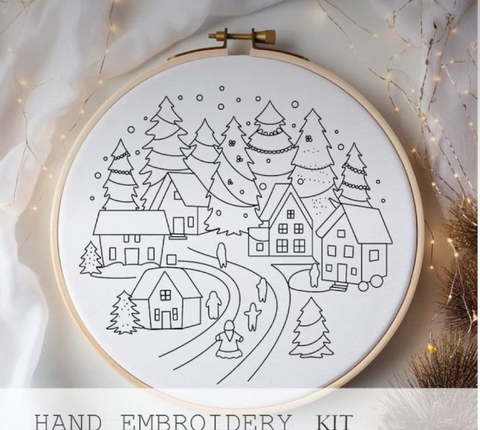 Вышивка к Новому году