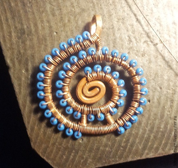 ​Wire wrap начинающим: простые, но эффектные серьги в стиле этно, часть 3