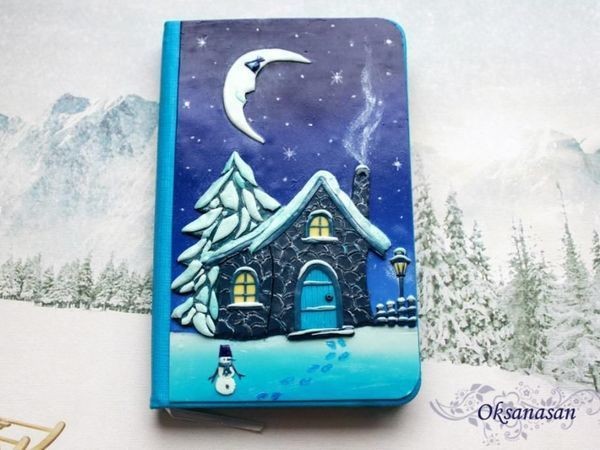 Декорируем записную книжку полимерной глиной: часть 2