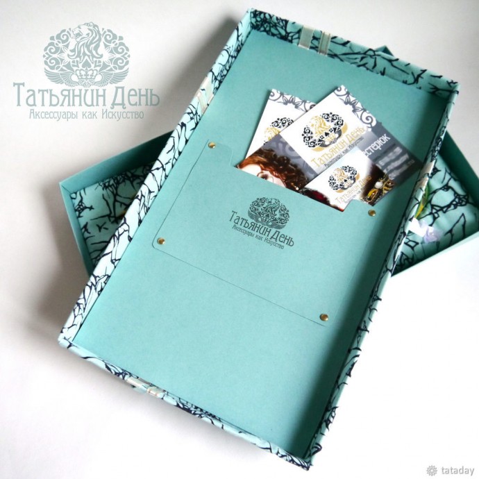 Делаем подарочную коробочку своими руками: часть 4