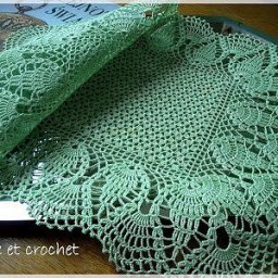 Красивая кайма для пледов