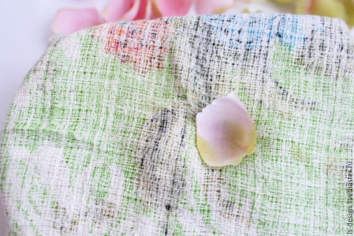 Шелковая бутоньерка роз: часть 3