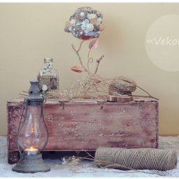 Интересный декор обычного ящика