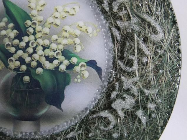 Создаем декоративную тарелку с сизалем Создаем декоративную тарелку с сизалем