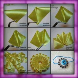 ​Творим в технике канзаши: часть 4