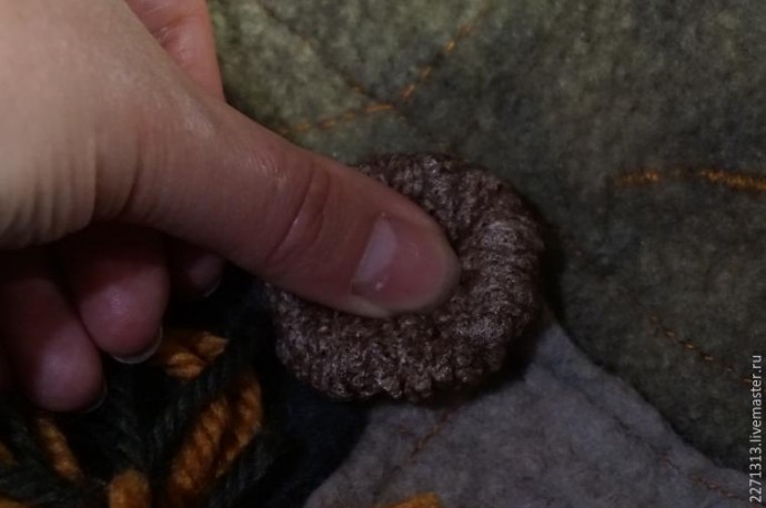 ​Шьем уютный коврик "Лесная полянка": часть 3