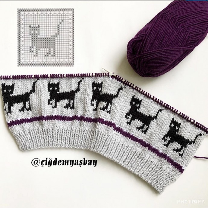 Узоры с милыми животными для детской и взрослой одежды Узоры с милыми животными для детской и взрослой одежды