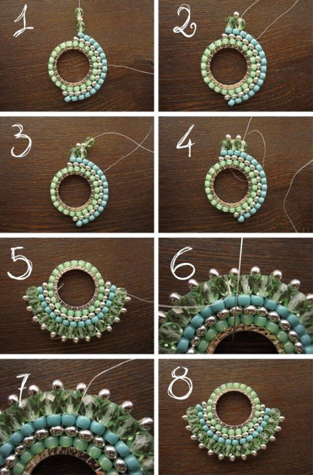 Бисерные серьги или кулон Бисерные серьги или кулон