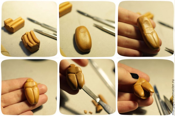 Лепим жука в стиле steampunk: часть 1