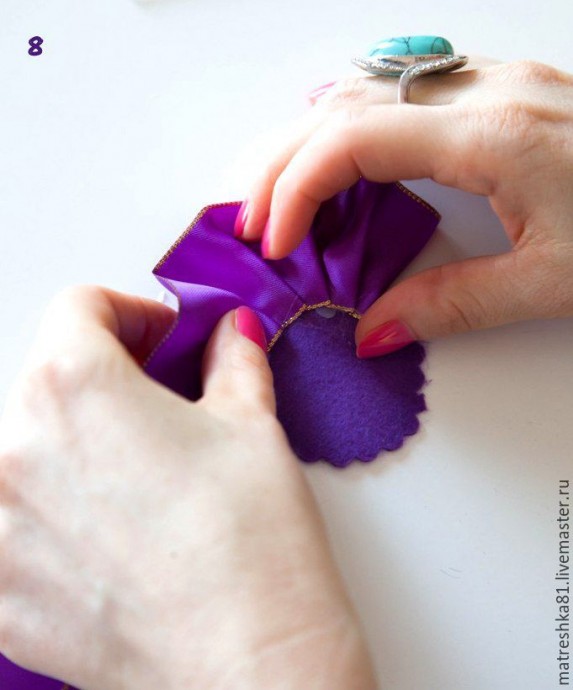 Создаем нарядный ободок для волос: часть 1