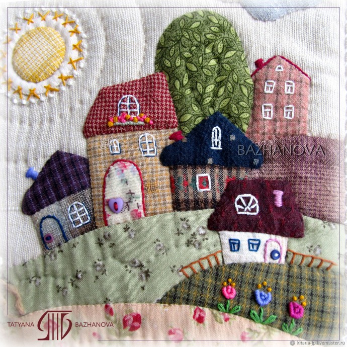 ​Создание текстильных картин