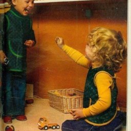 Детский фартук-сарафан