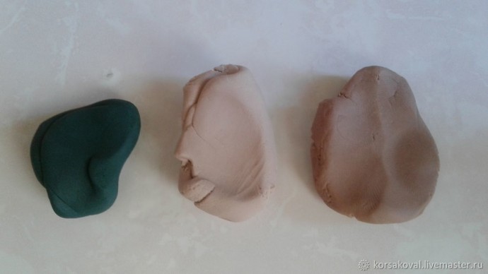 ​Создаем брошь "Букет двухцветных роз": часть 1