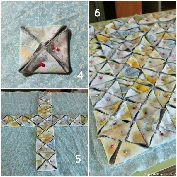 Очень красивая подушка "Оригами"