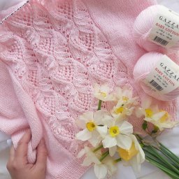 Один из лучших узоров для спиц