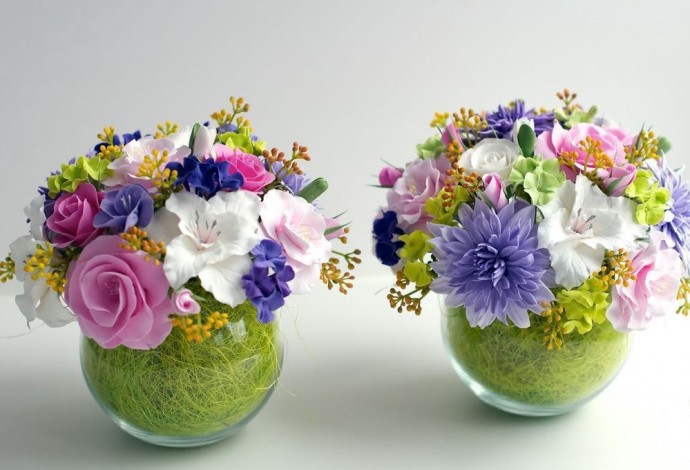 ​Чарующие букеты из фоамирана