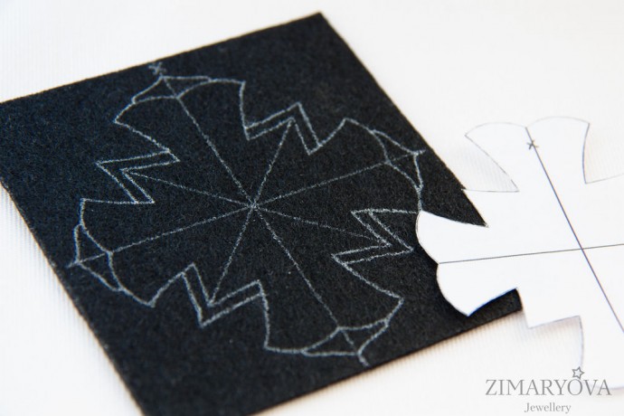 ​Создаем брошь-орден "Primavera": часть 1