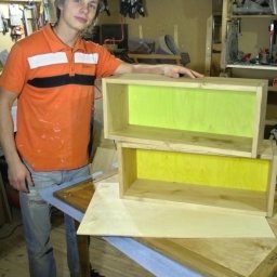 Как сделать простую и аккуратную полочку: часть 1