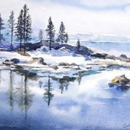 Зимний пейзаж