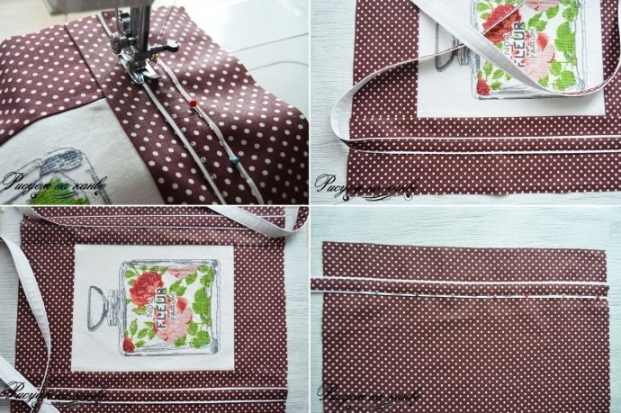 Шьем сумку для покупок с вышивкой