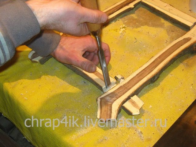 Делаем деревянную рамку для фотографий: часть 4