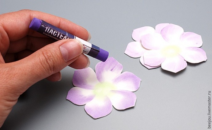 Букет невесты из фоамирана: часть 1