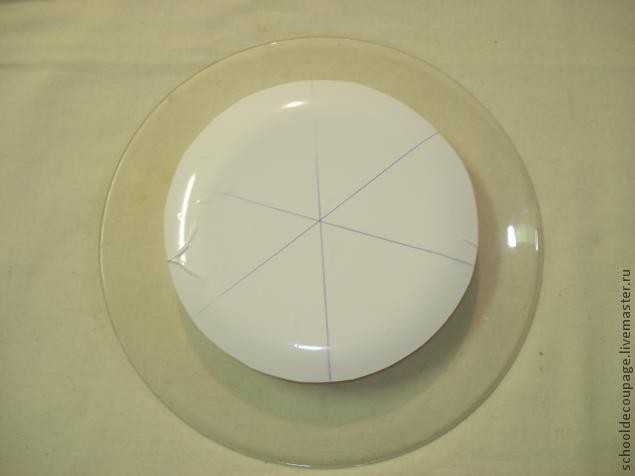 Декупаж и травление потали