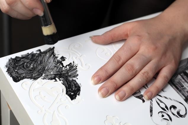 Как мы превратили старый стол в произведение искусства: часть 2