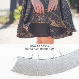 Обработка низа изделия