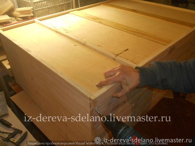 Ремонт деревянного комода: часть 5