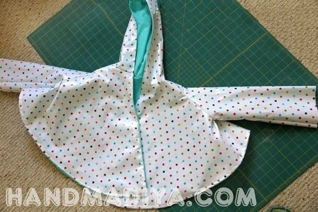 ​Шьем красивый дождевик быстро и просто