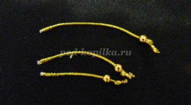 Декоративное панно "Жар-птица" из соломки: часть 3