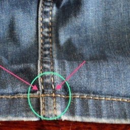 ​Лайфхак или как пройти толстый участок при подгибке низа джинсов