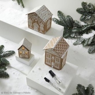 Пряничные домики из картона Пряничные домики из картона