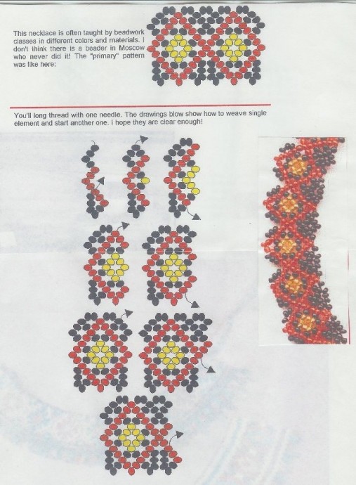 Традиционные украшения из бисера