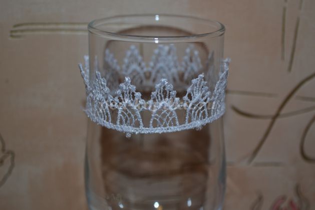 ​Украшение бутылок шампанского на свадьбу: мастер-класс, часть 4