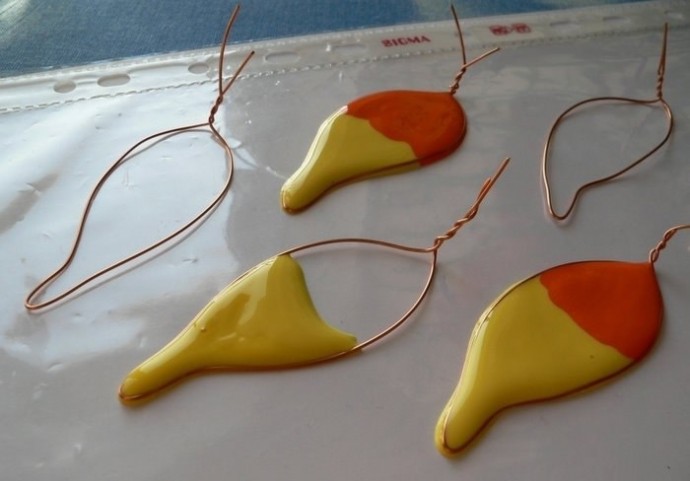 Цветы из пасты