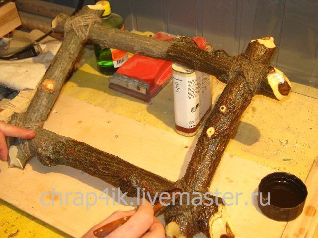 Делаем деревянную рамку для фотографий: часть 5